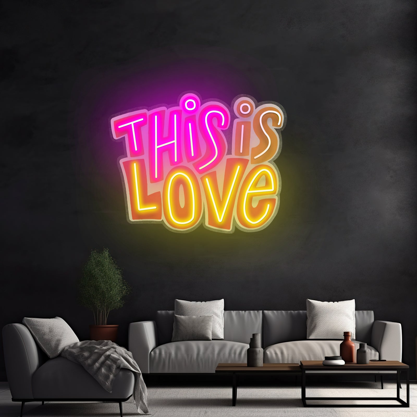 This Is Where The Magic Happens Neon Beer Sign