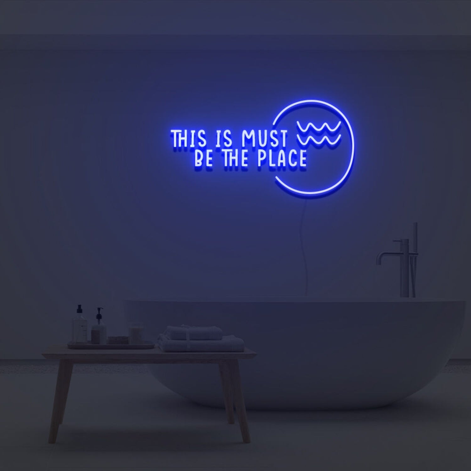 This Is Must Be The Place Led Neon Sign Custom Led Neon Sign - Shineneon