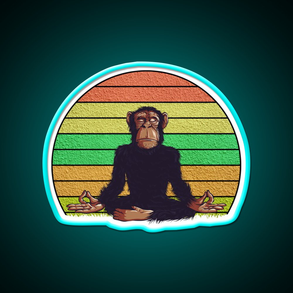 This Is My Yoga Headstand Yoga Led Neon Sign For Wellness Space Rgb Color