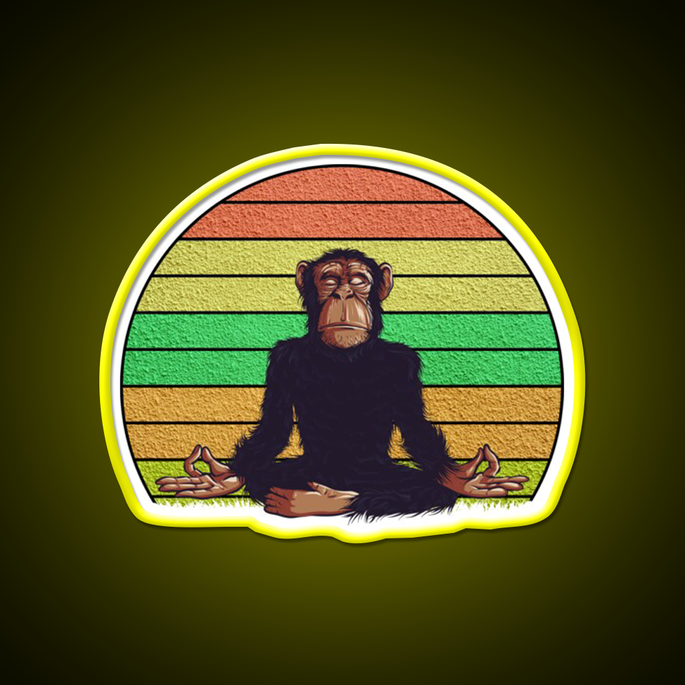 This Is My Yoga Headstand Yoga Led Neon Sign For Wellness Space Rgb Color