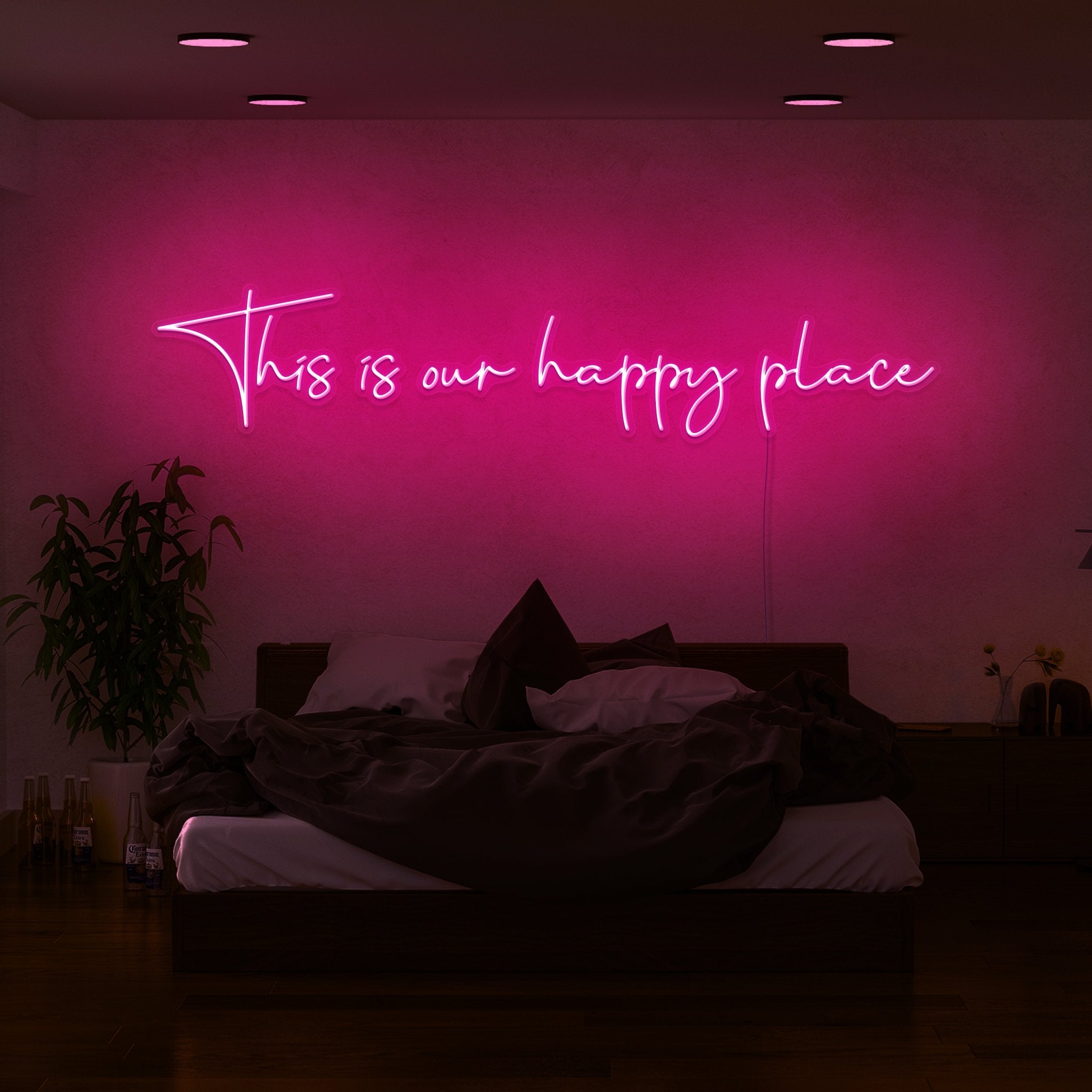 This Is Our Happy Place Led Neon Sign | Shineneon