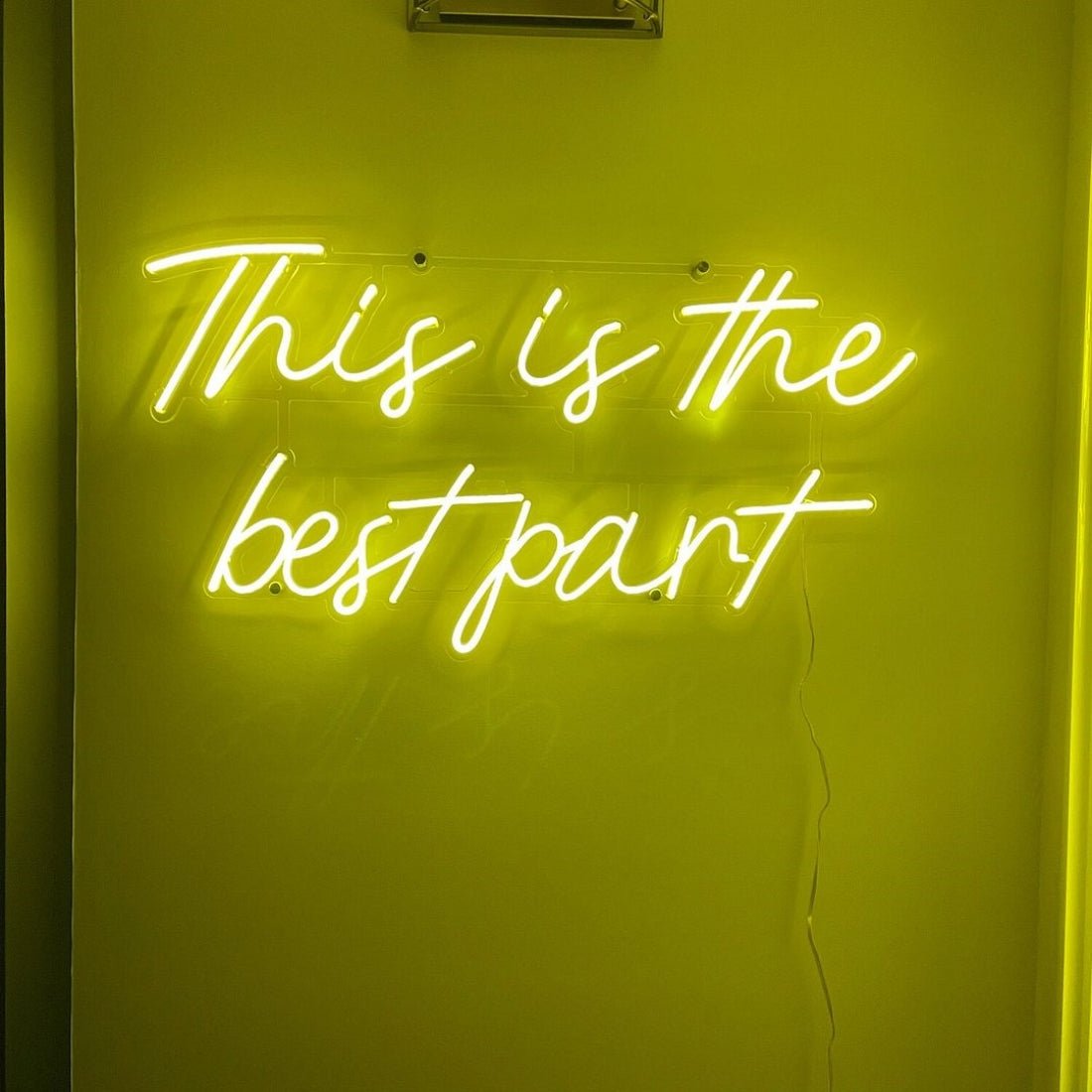 This Is The Best Part Led Sign Business Neon Sign - Shineneon