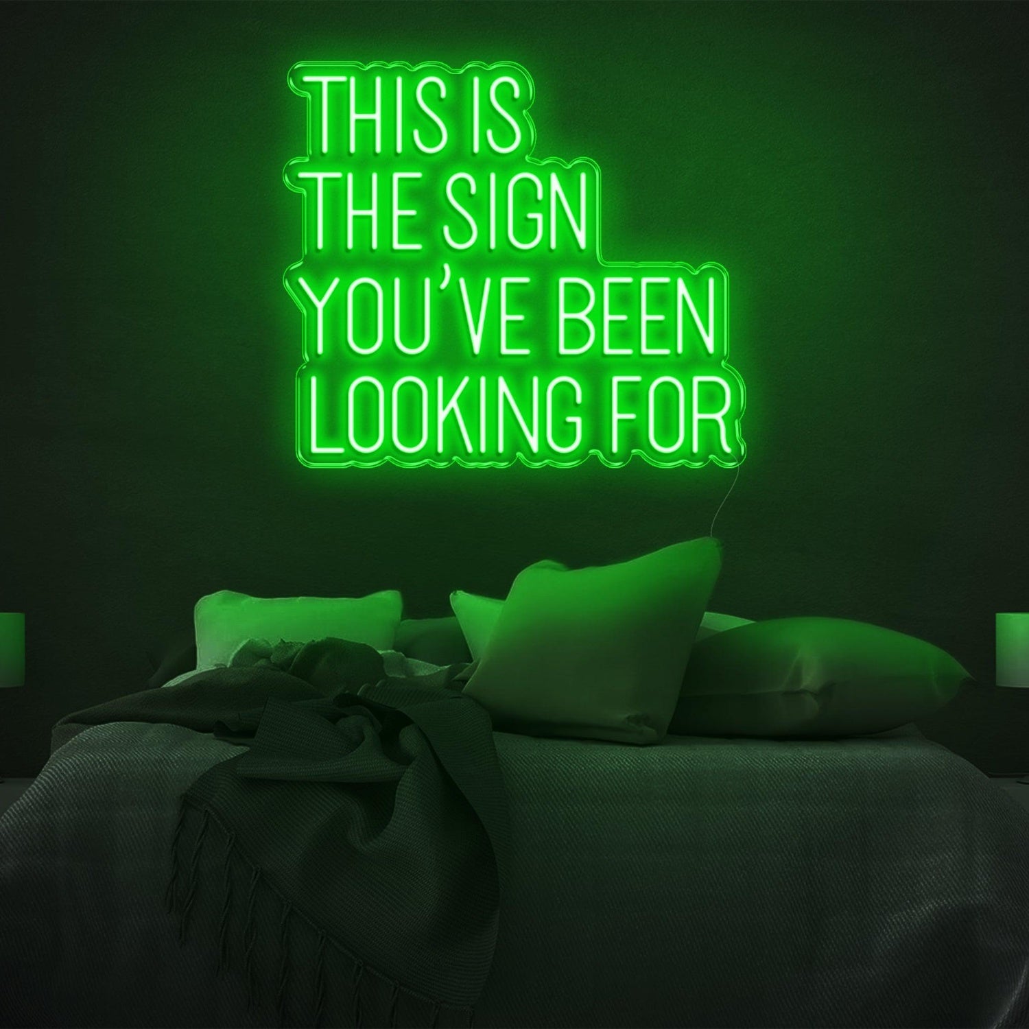 This Is The Sign Red Led Neon Sign For Bedroom Wall Decor | Shineneon
