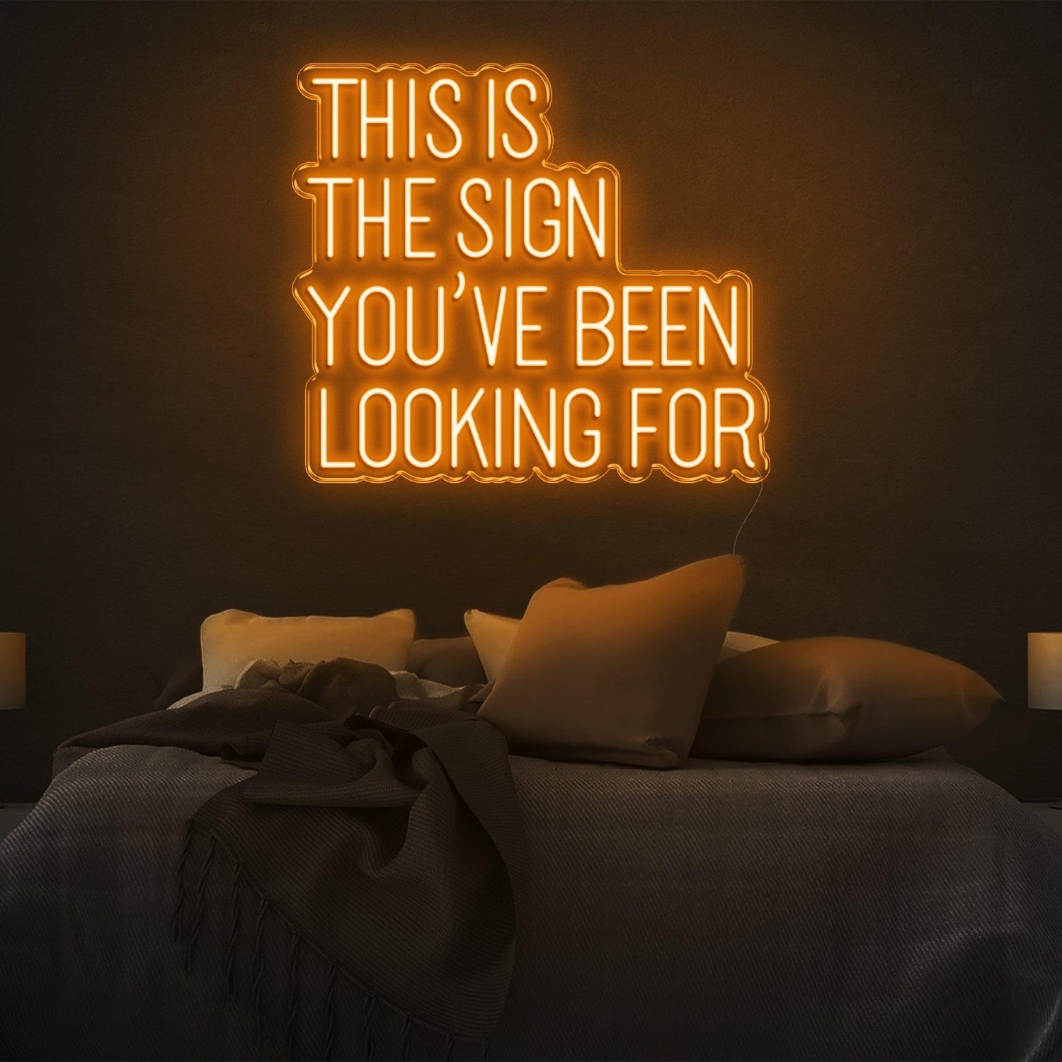 This Is The Sign Red Led Neon Sign For Bedroom Wall Decor | Shineneon