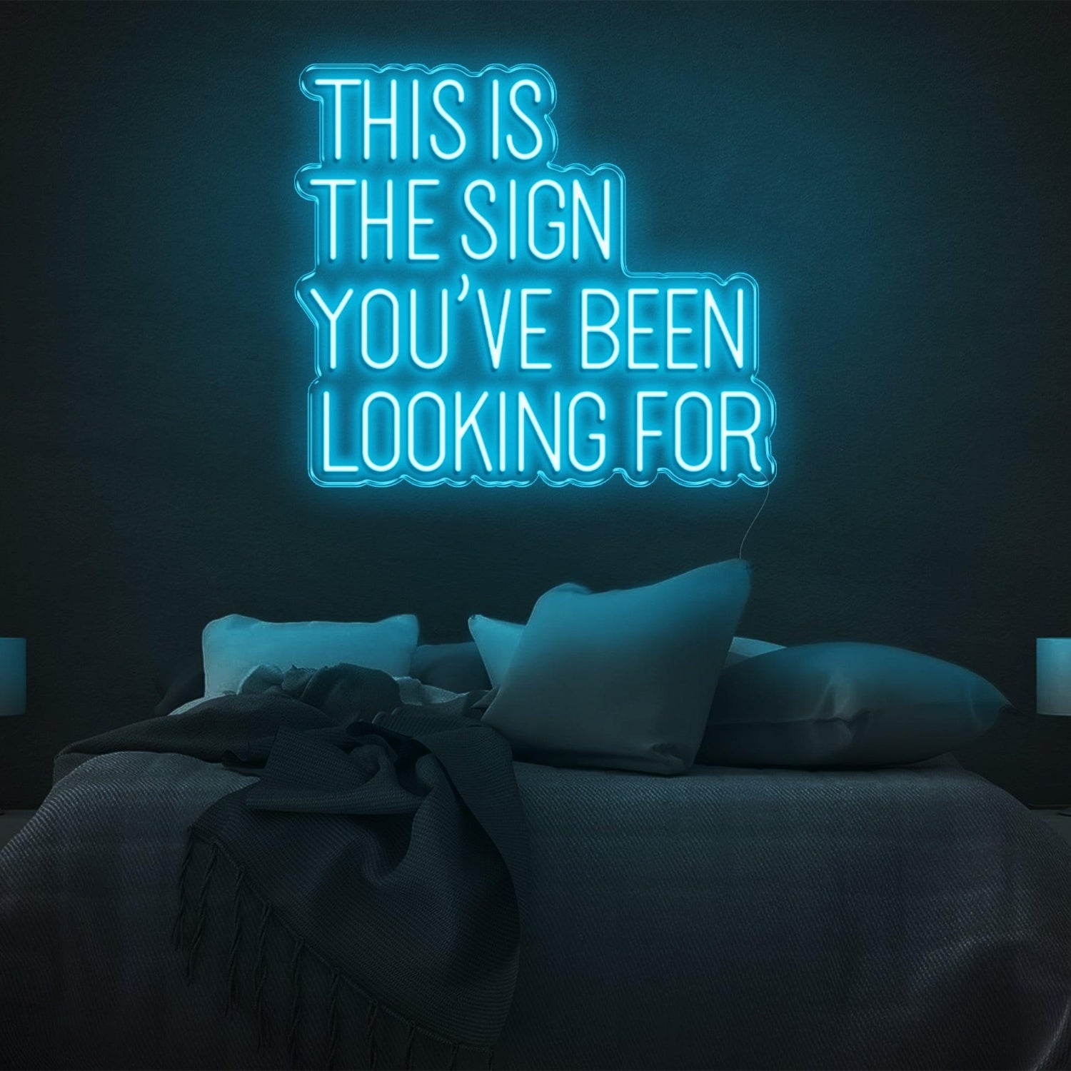This Is The Sign Red Led Neon Sign For Bedroom Wall Decor | Shineneon