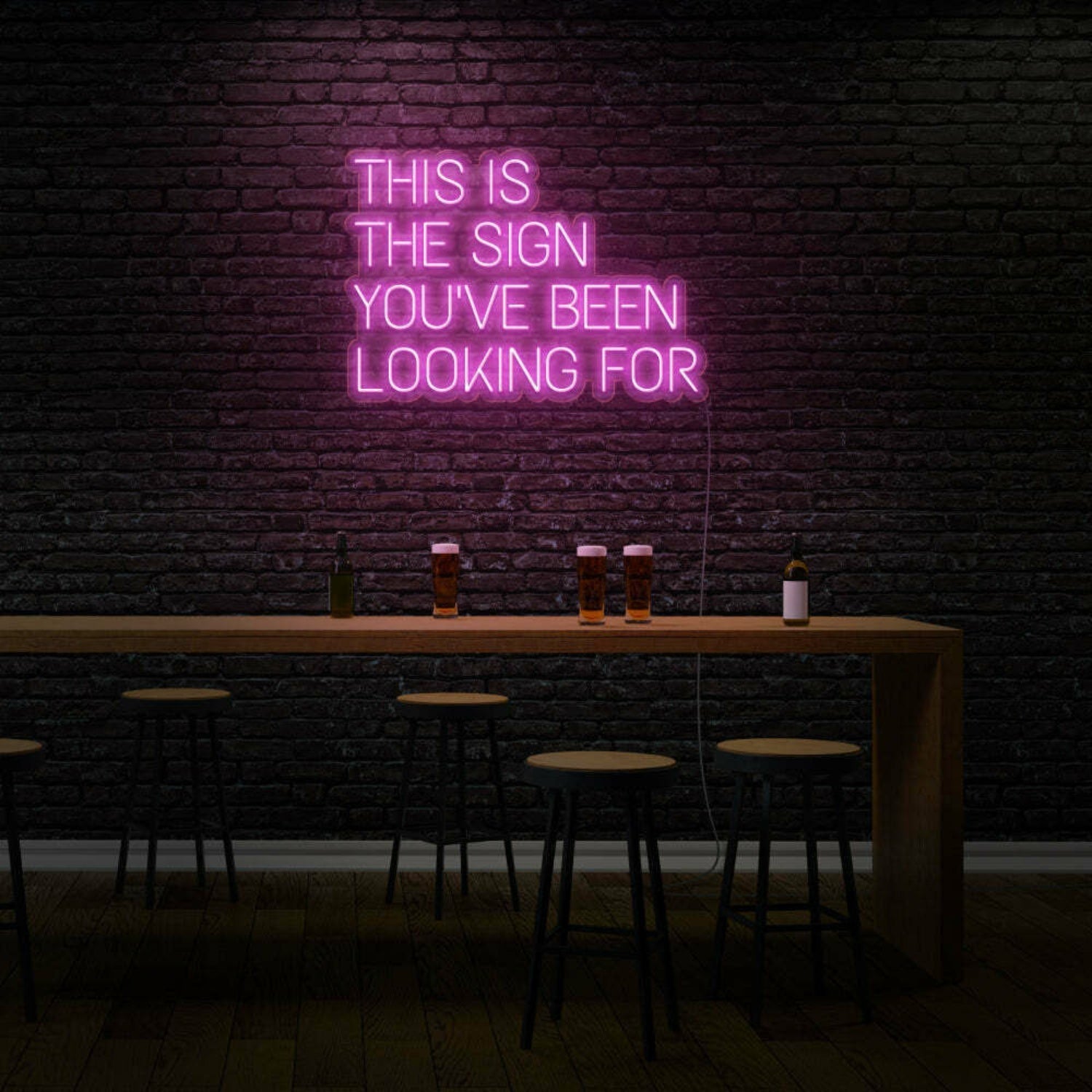 This Is The Sign Youve Been Looking Fled Neon Sign - Shineneon