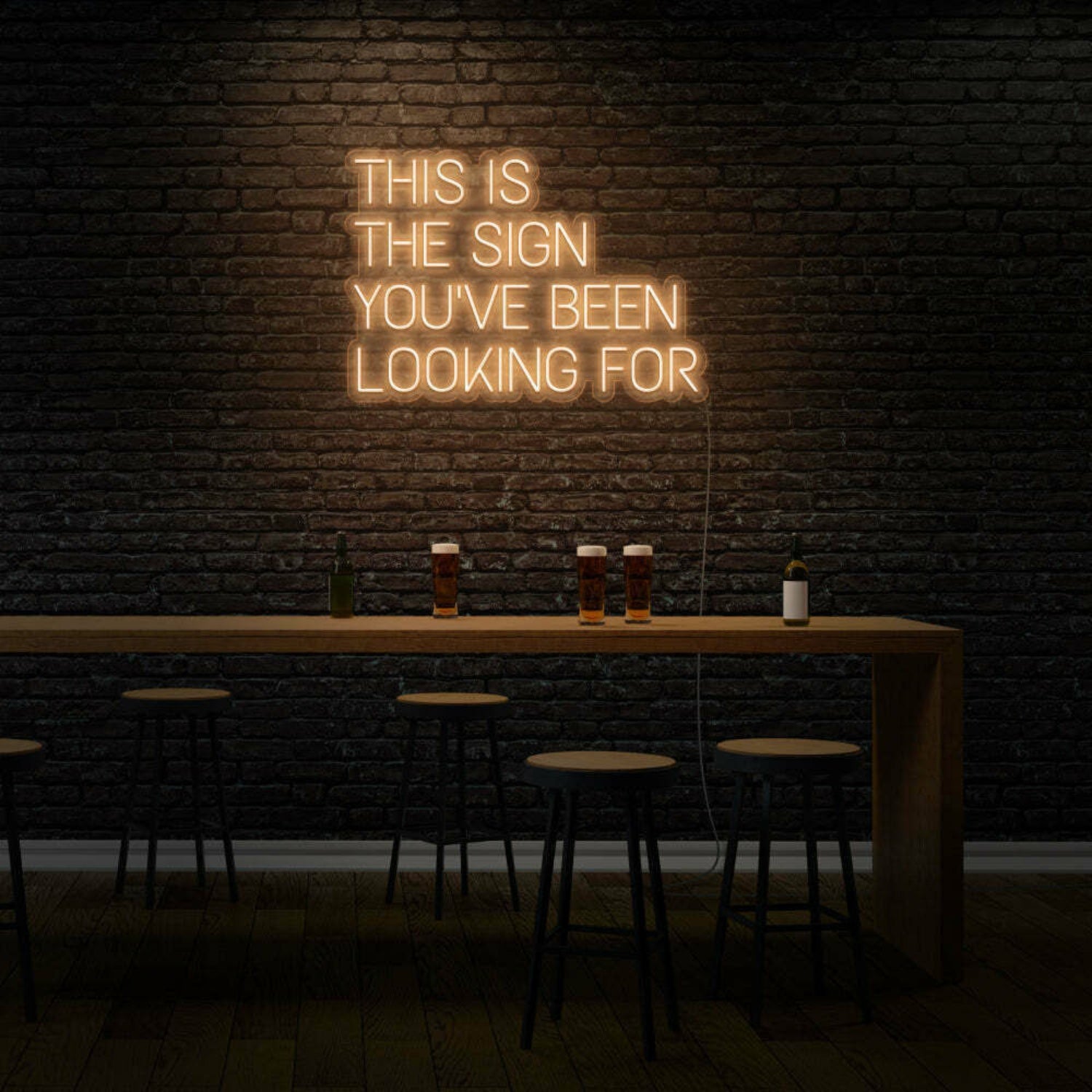 This Is The Sign Youve Been Looking Fled Neon Sign - Shineneon