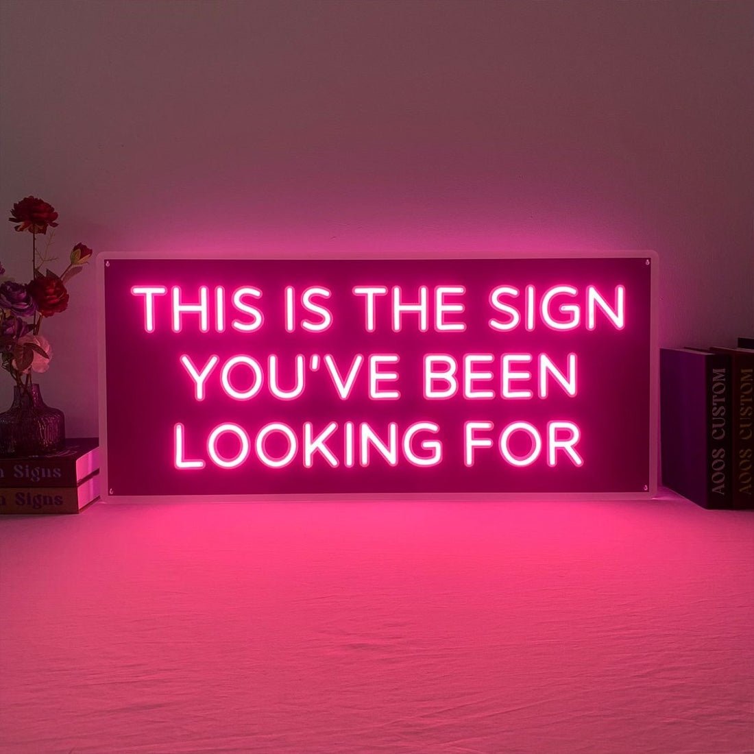 This Is The Sign Youve Been Looking For Led Sign Business Neon Sign - Shineneon
