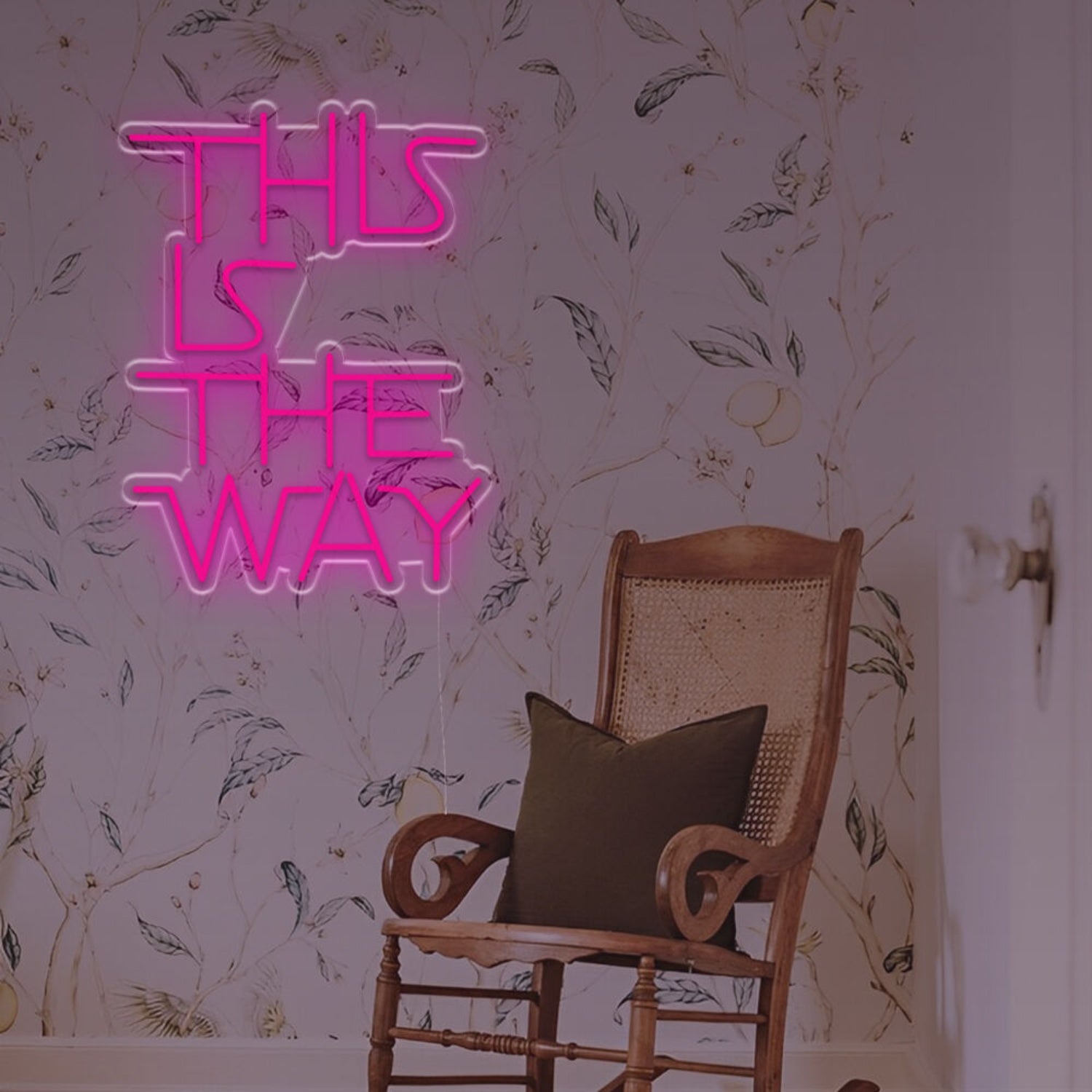 This Is The Way Led Neon Sign For Home | Shineneon