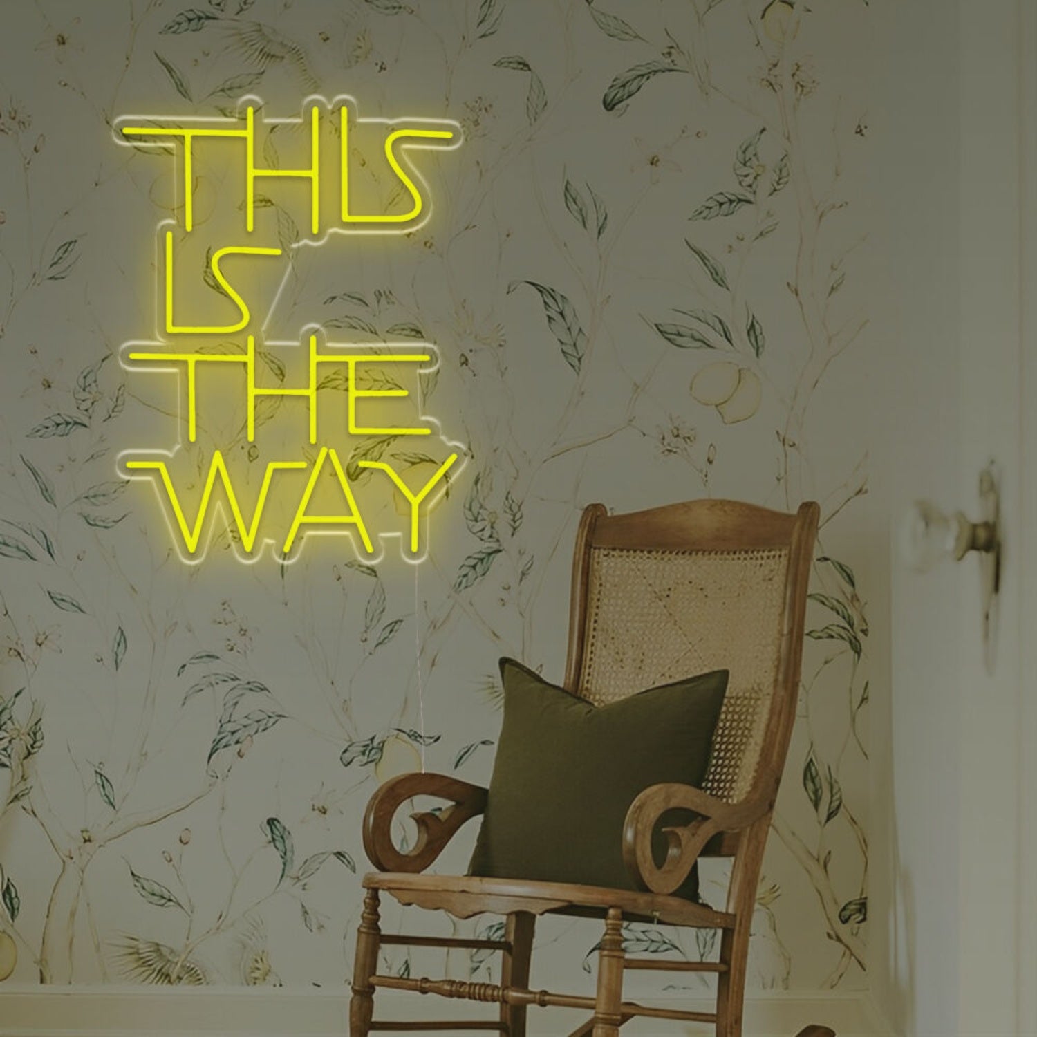This Is The Way Led Neon Sign For Home | Shineneon