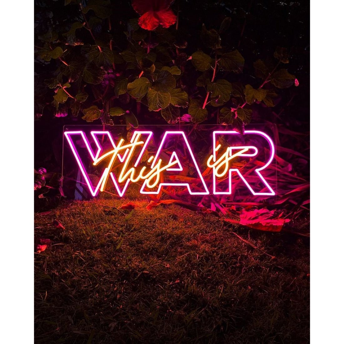 This Is War Led Sign Business Neon Sign - Shineneon