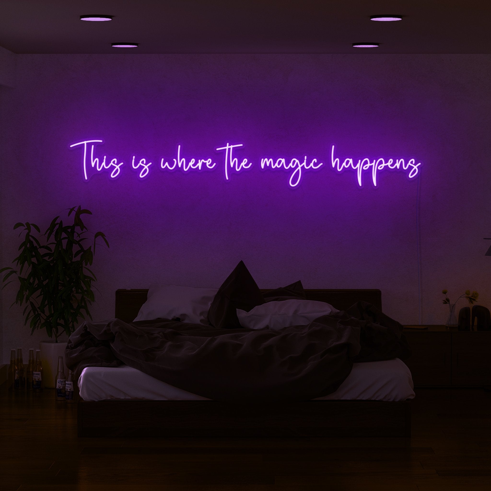 This Is Where The Magic Happens Led Neon Sign | Shineneon