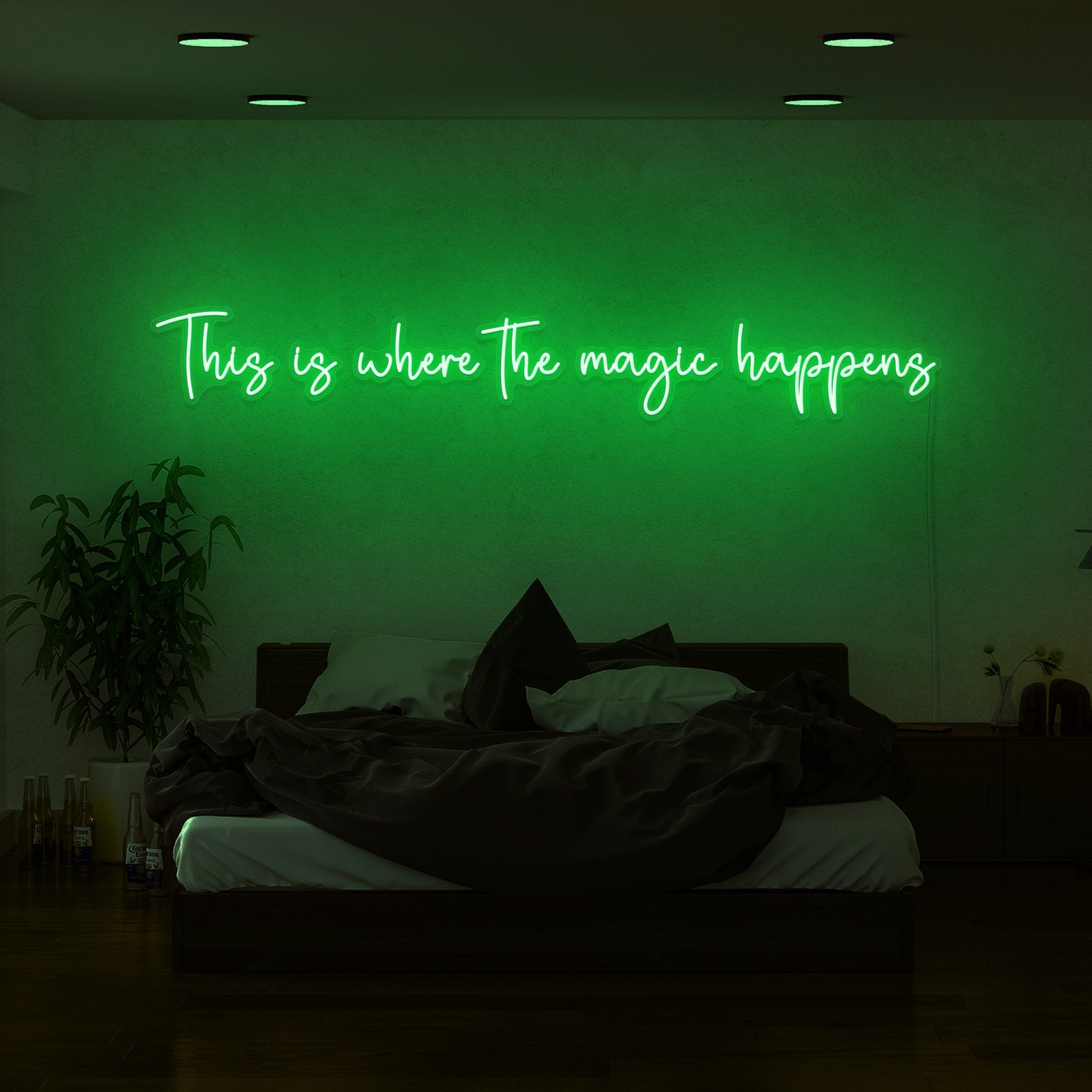 This Is Where The Magic Happens Led Neon Sign | Shineneon