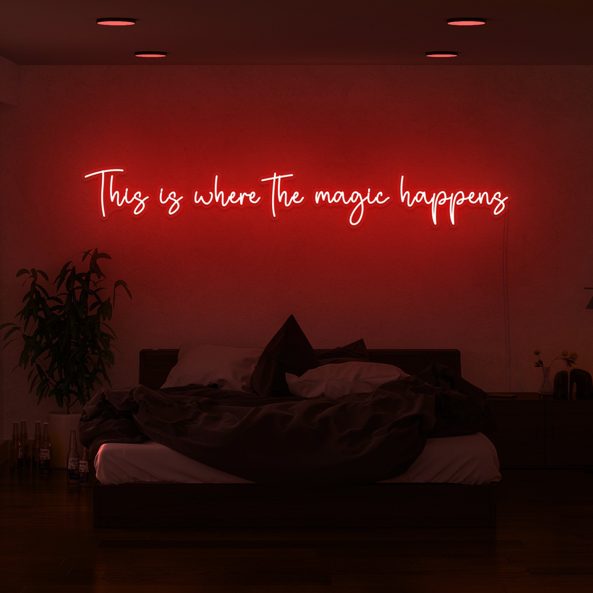 This Is Where The Magic Happens Led Neon Sign | Shineneon