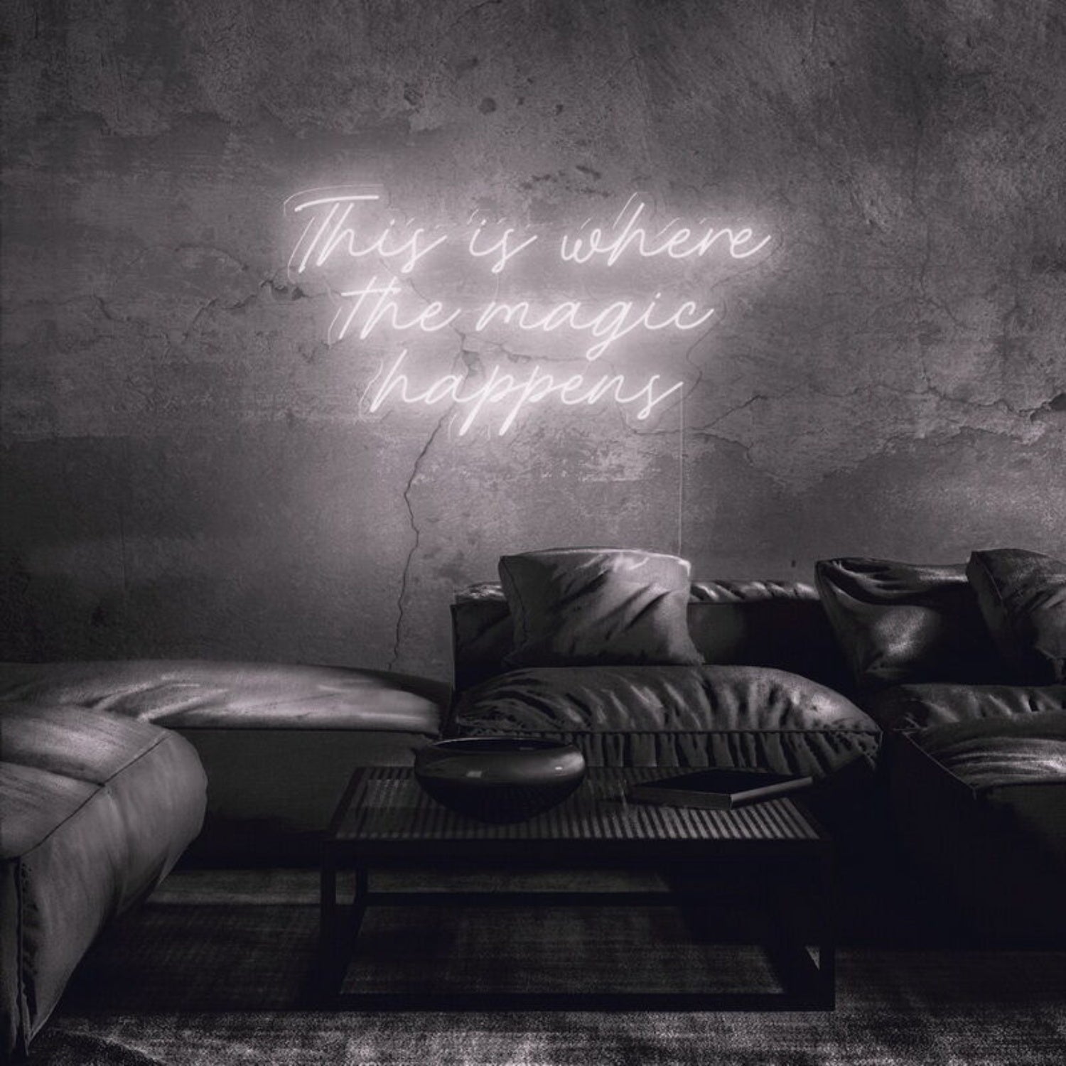 This Is Where The Magic Happens Led Neon Sign For Fun | Shineneon