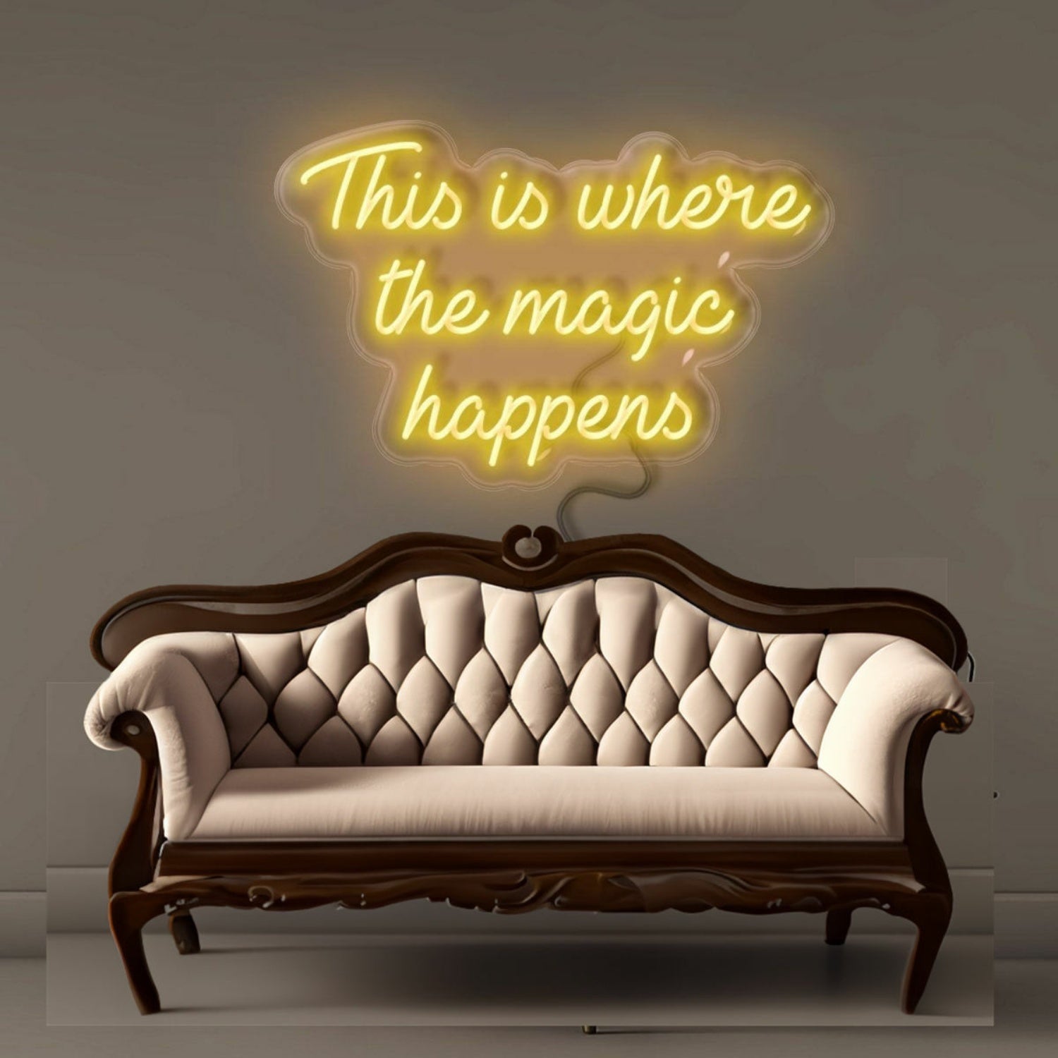 This Is Where The Magic Happens Led Neon Signs - Shineneon