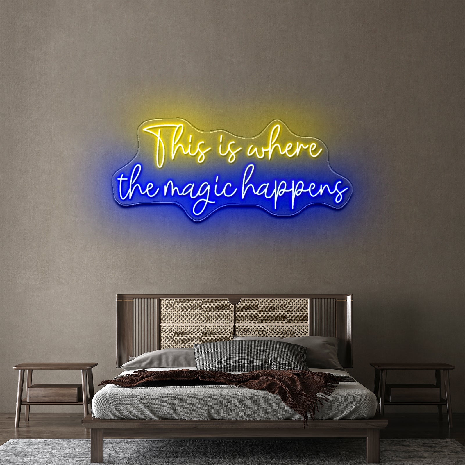 This Is Where The Magic Happens Neon Signs Wall Decor - Shineneon