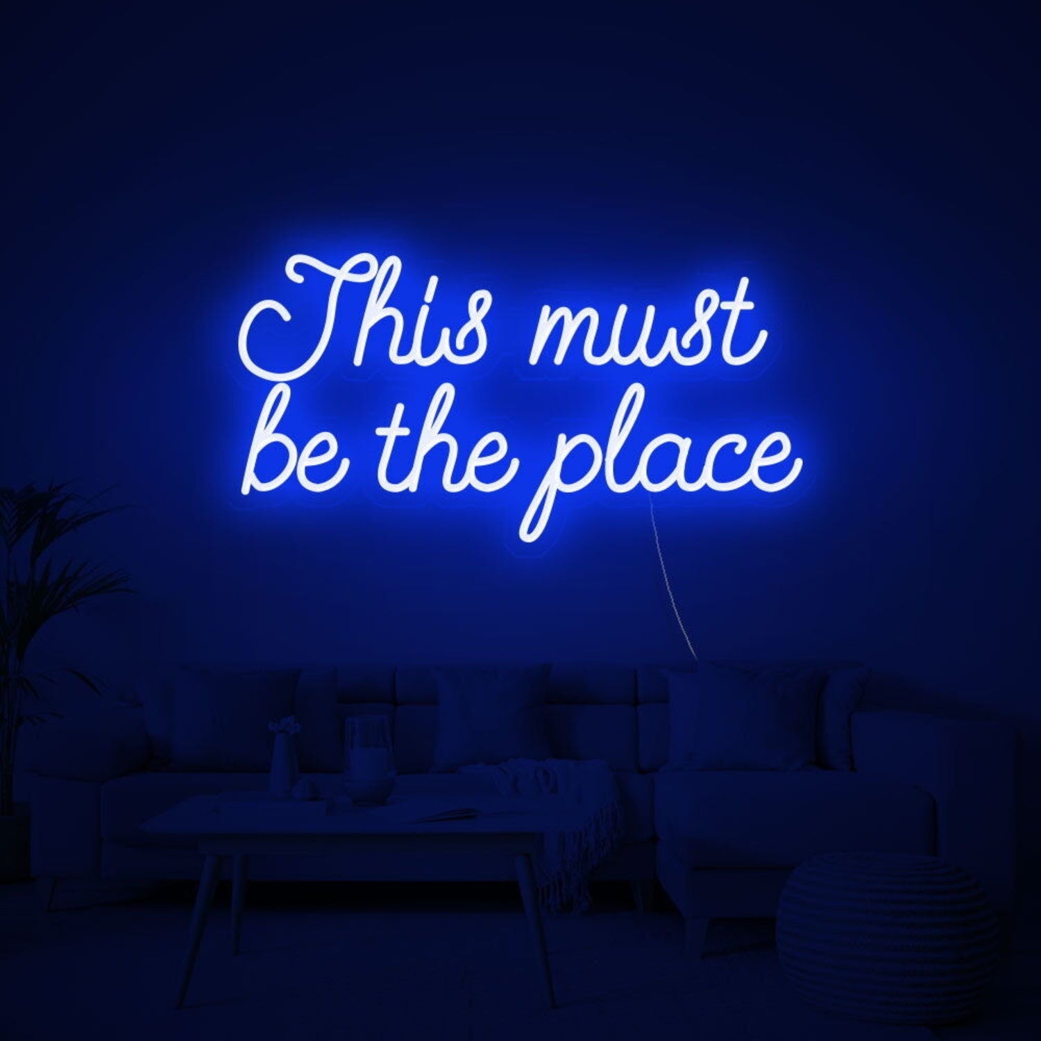 This Must Be The Place Led Neon Sign For Wall Decor - Shineneon