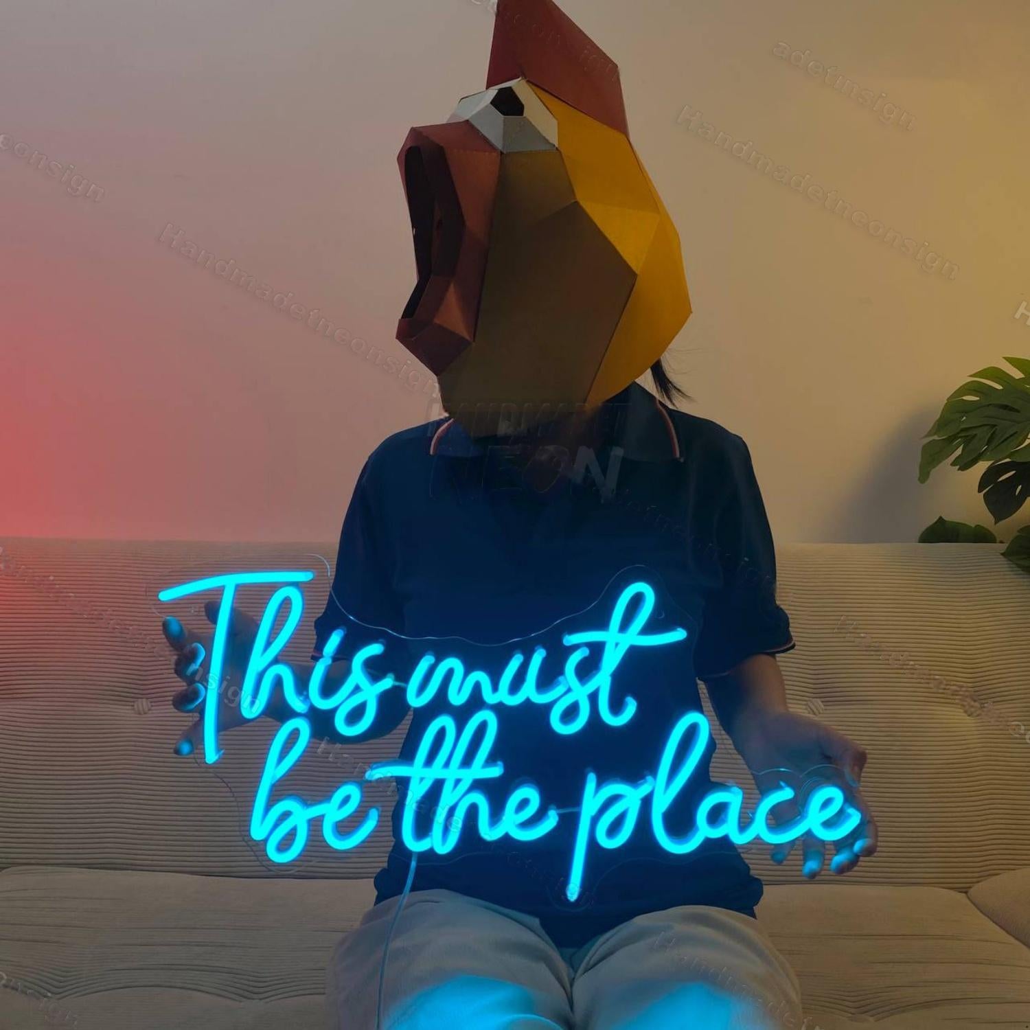 This Must Be The Place Led Neon Sign Vintage Led Neon Sign | Shineneon