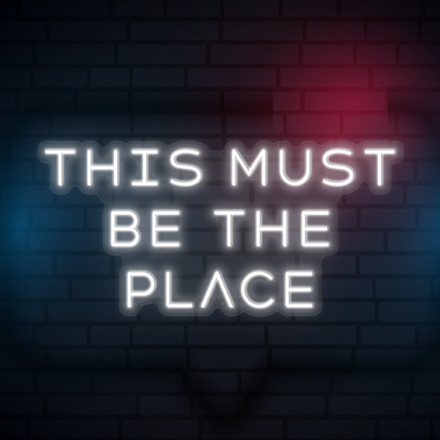 This Must Be The Place Led Neon Sign Wall Art Decor | Shineneon