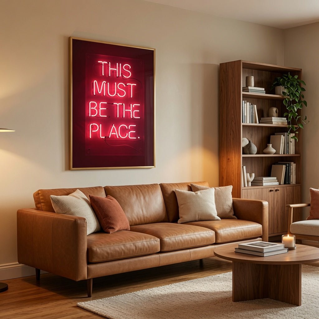This Must Be The Place LED Neon Sign Wall Art Wall Neon Sign - Shineneon
