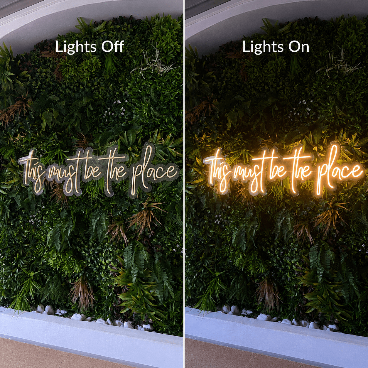 This Must Be The Place LED Neon Sign Wall Neon Sign - Shineneon