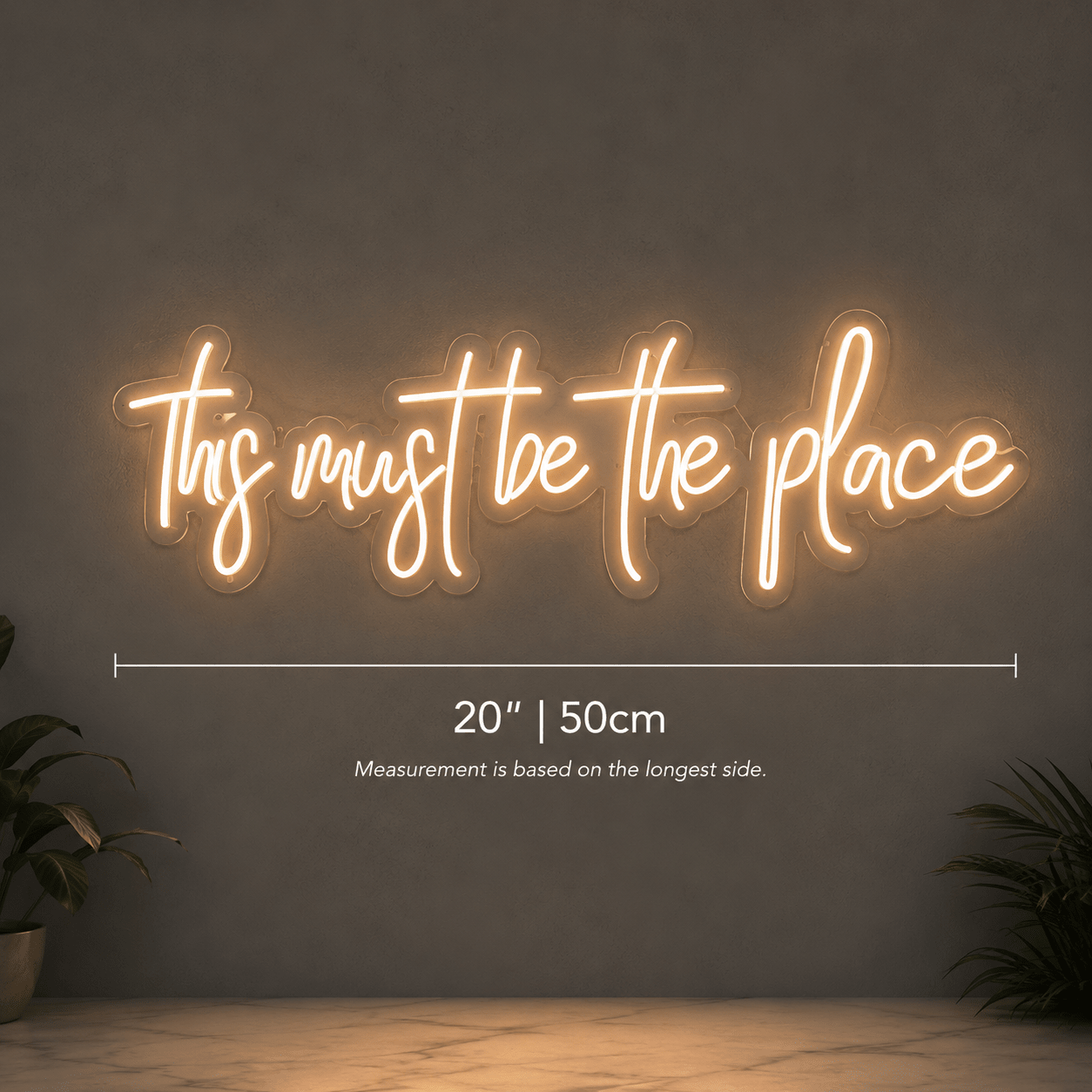 This Must Be The Place LED Neon Sign Wall Neon Sign - Shineneon