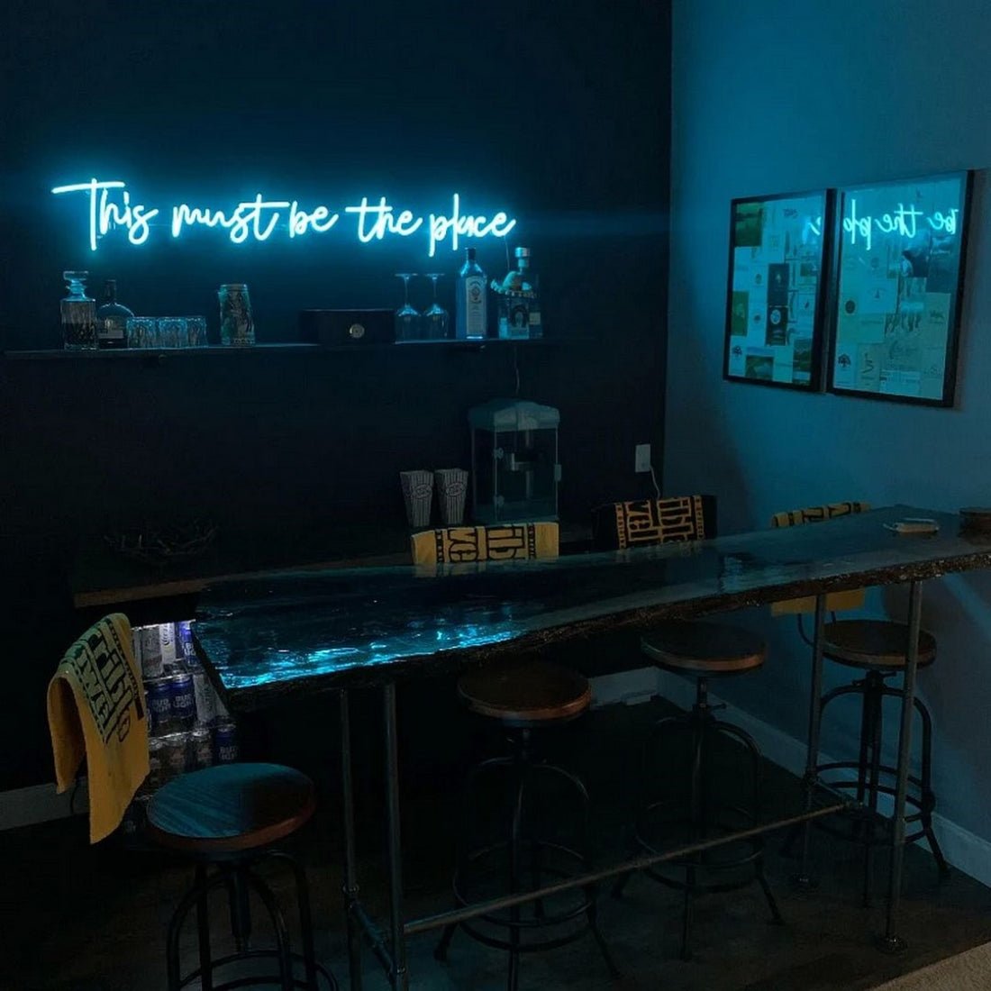 This Must Be The Place Neon Sign Led Home Decor Signs - Shineneon