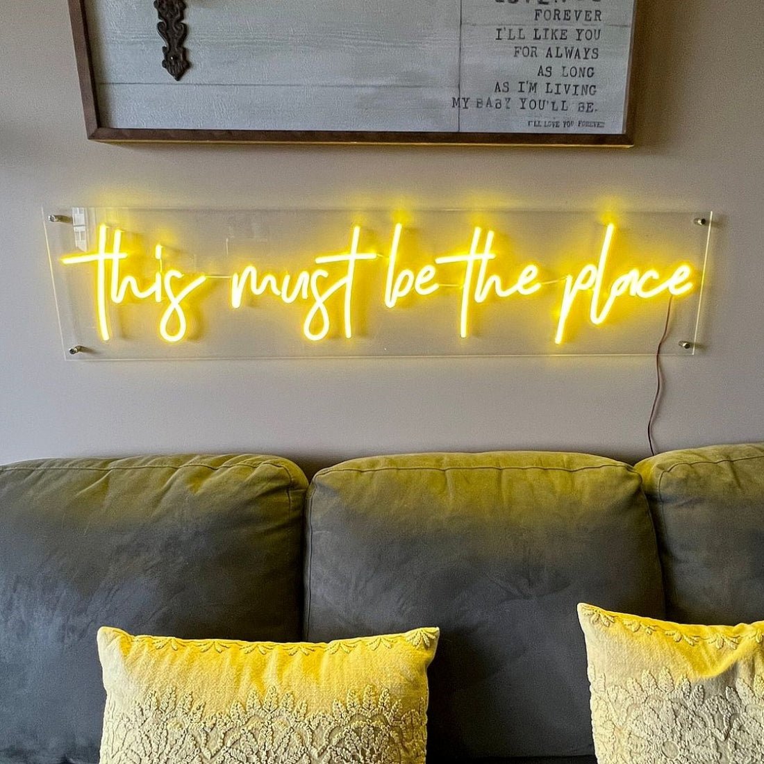 This Must Be The Place Neon Sign Led Sign - Shineneon