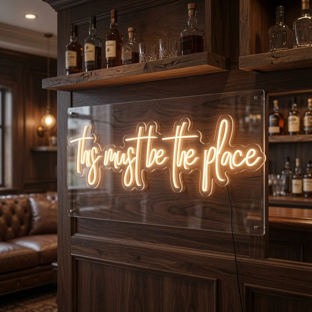 This Must Be The Place Room Decor LED Neon Sign - 02 High-Converting Product Image