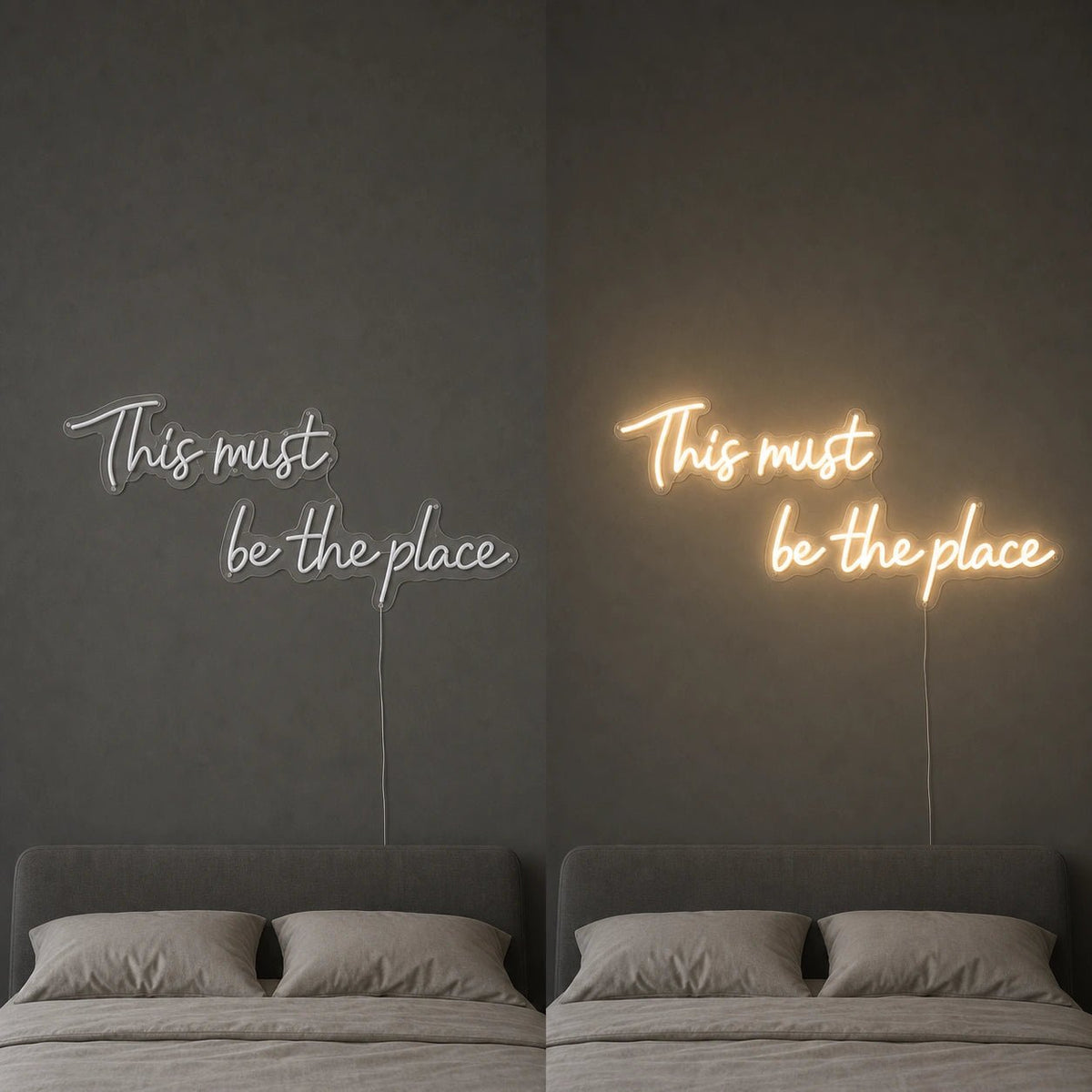 This Must Be The Place Wall Decor LED Neon Sign - Shineneon