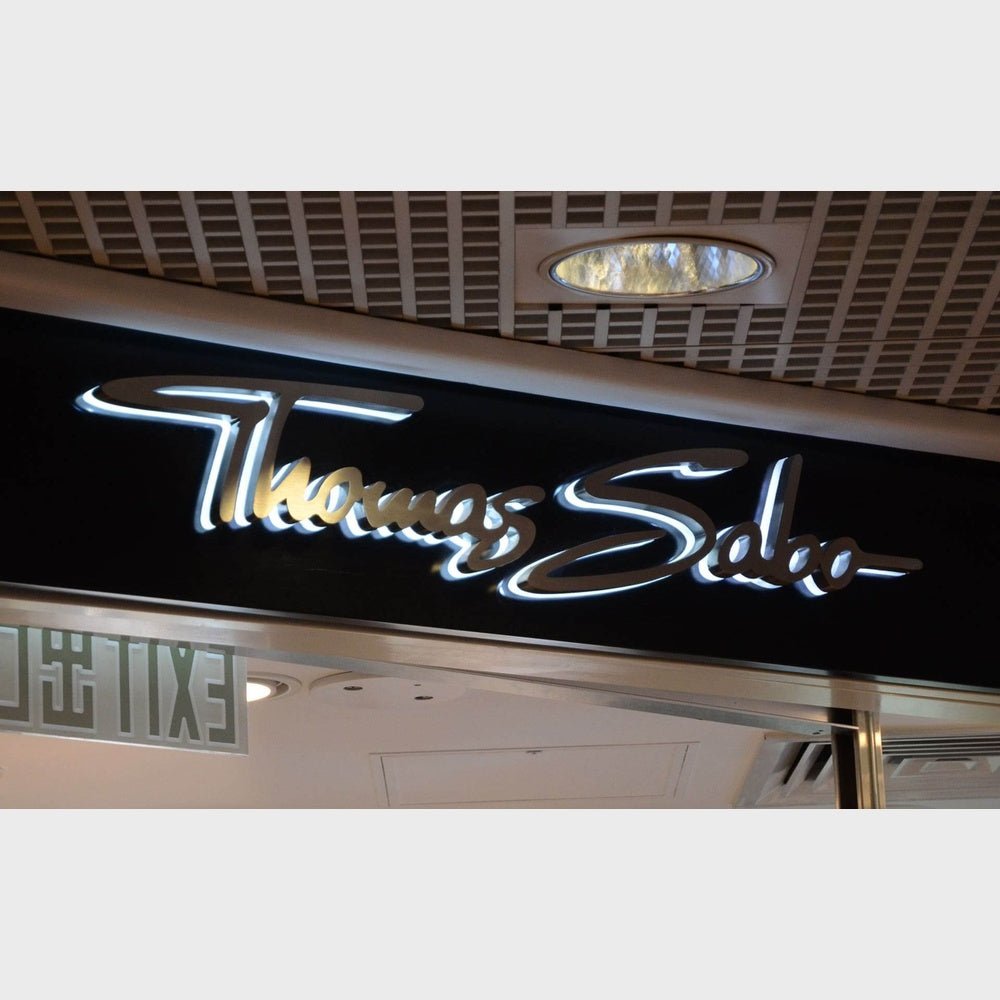 Thomas Salon 3D Backlit Channel Letters Led Light Sign - Shineneon