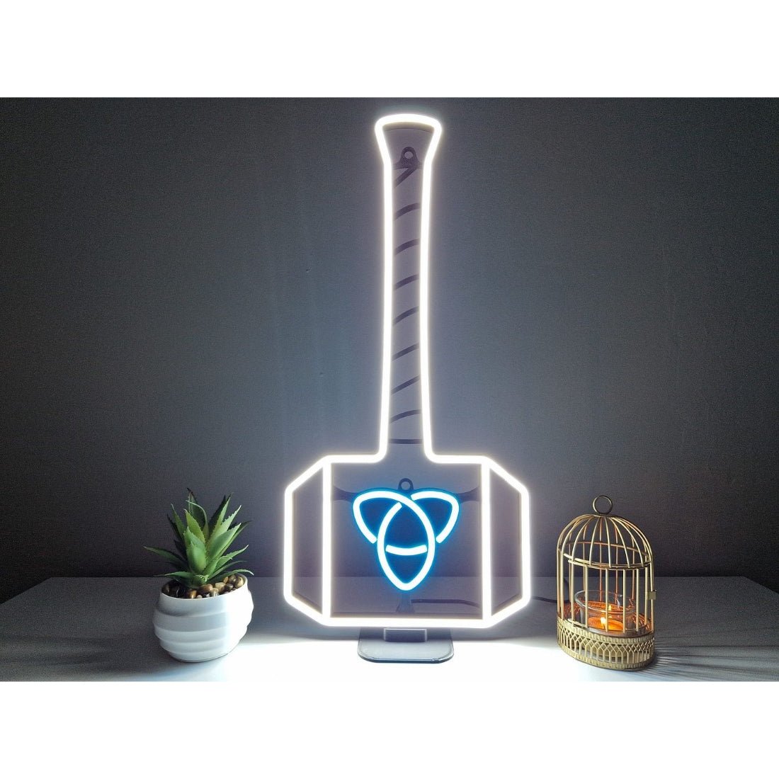 Thors Hammer Led Led Sign Business Neon Sign - Shineneon
