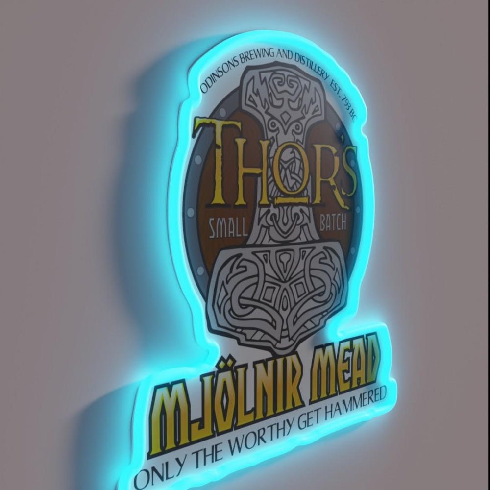 Thorsmjolnir Mead Rgb Led Neon Sign - Shineneon