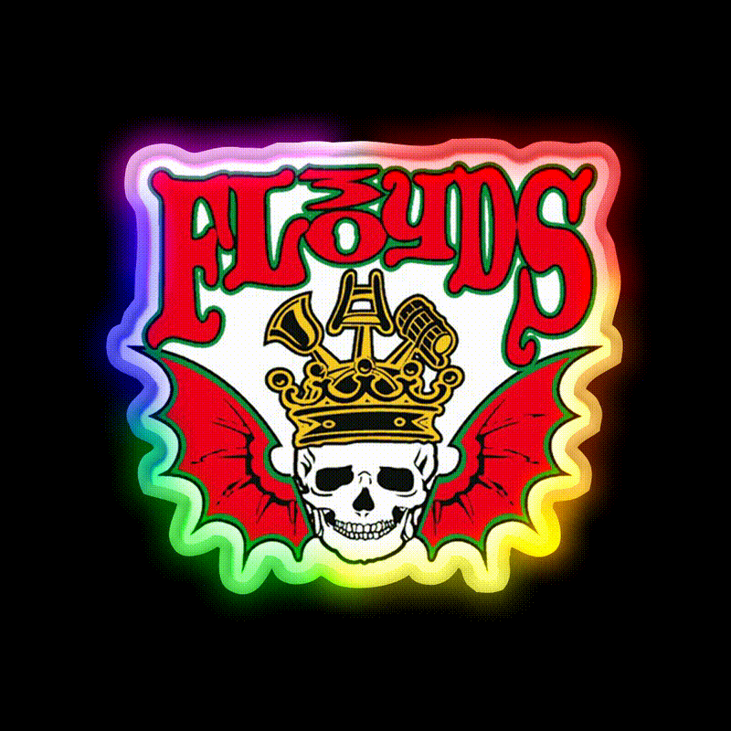 Three Floyds Brewing Beer Bar Decor Led Neon Sign Rgb Color - LED neon sign close-up detail