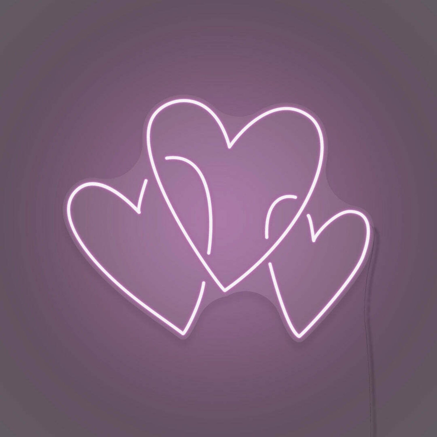 Three Hearts Neon Led Light | Shineneon