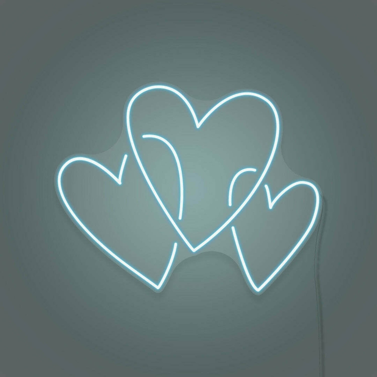 Three Hearts Neon Led Light | Shineneon