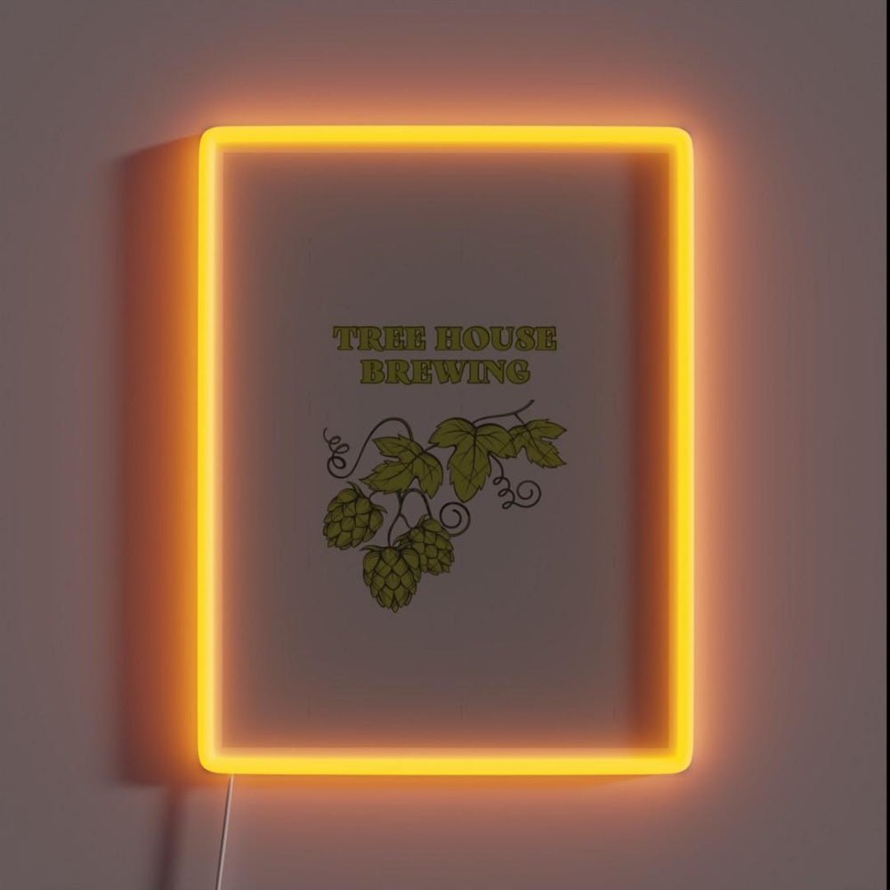 Three House Brewing Graphic Rgb Led Neon Sign - Shineneon