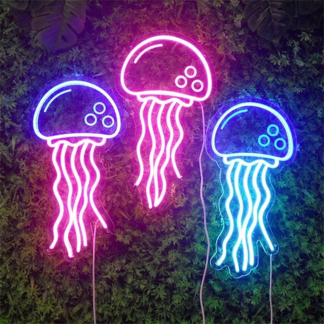 Three Jellyfish Led Sign Business Neon Sign - Shineneon