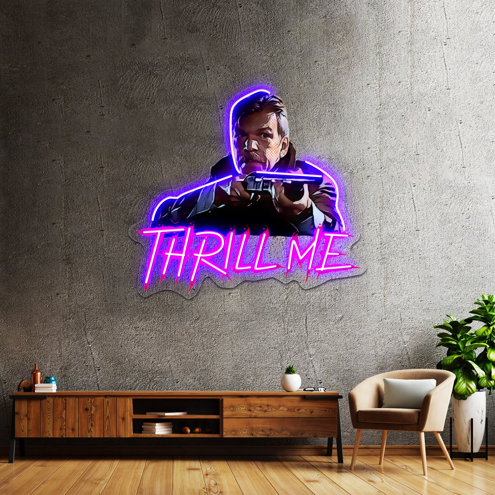 Thrill Me Artwork Personalized Neon Signs | Shineneon
