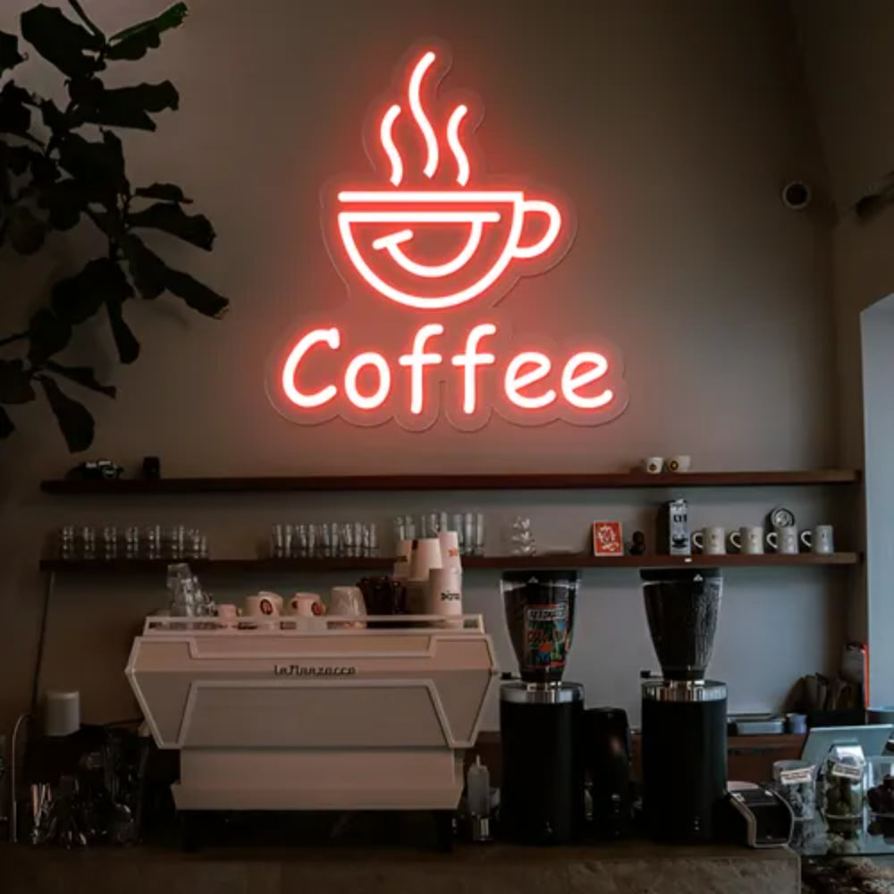 Thrilled Coffee Led Neon Sign | Shineneon