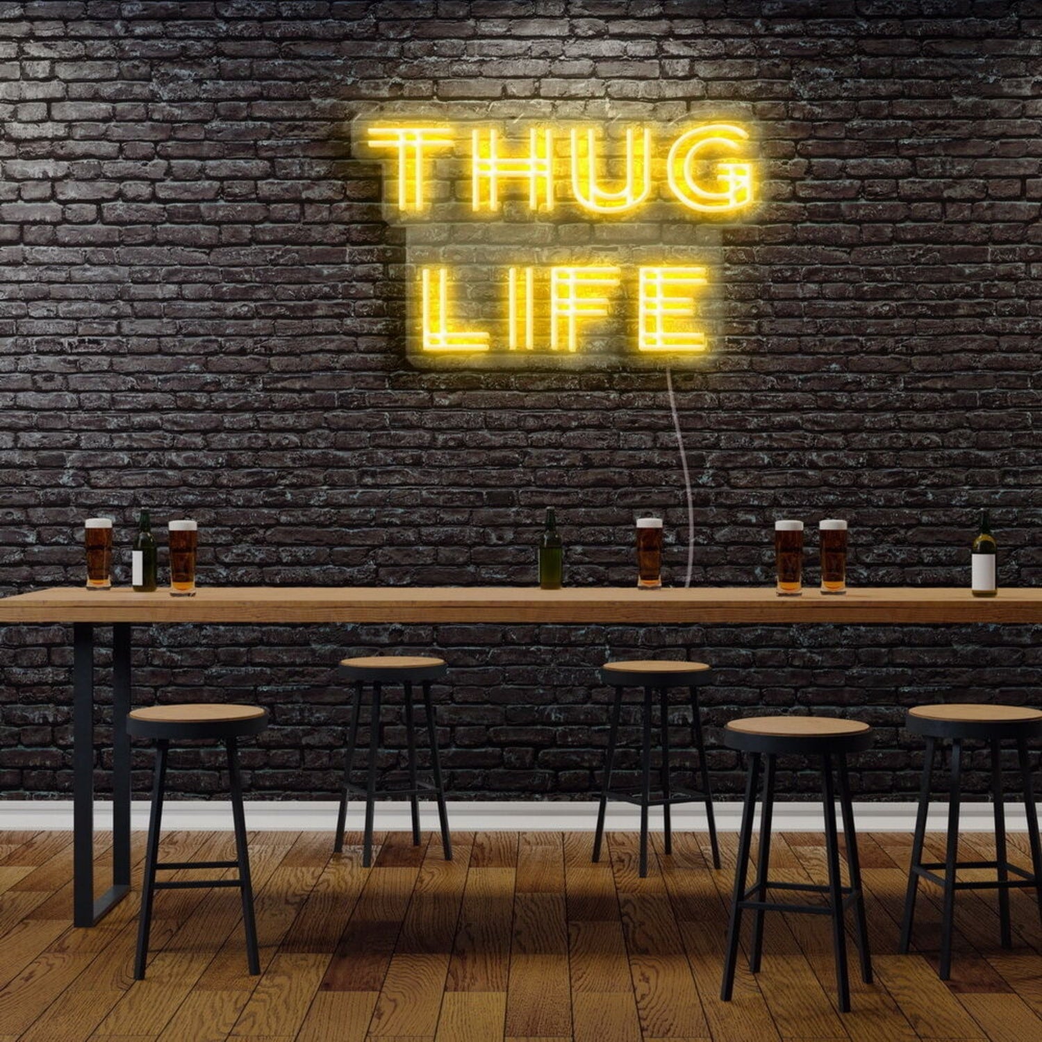 Thug Life Led Neon Sign - Shineneon