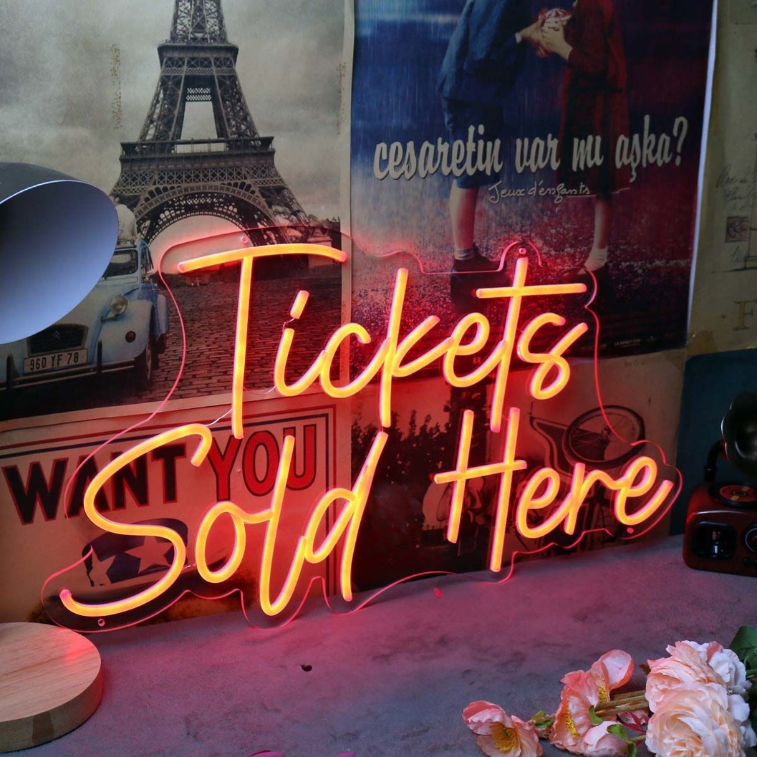 Tickets Sold Here Red Led Neon Sign - Shineneon
