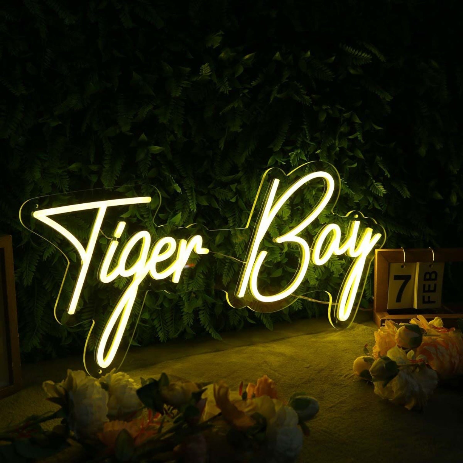 Tiger Bay Yellow Led Neon Sign - Shineneon