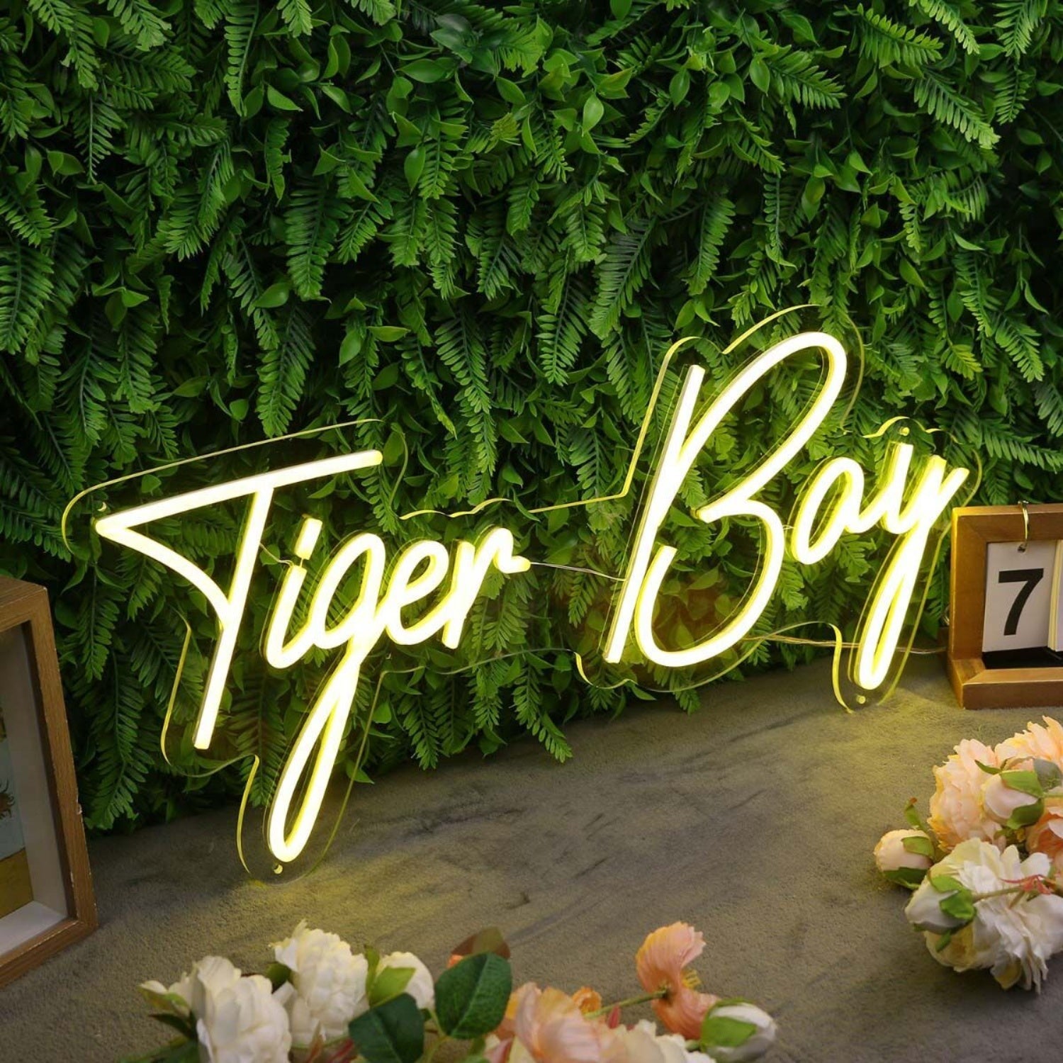 Tiger Bay Yellow Led Neon Sign - Shineneon