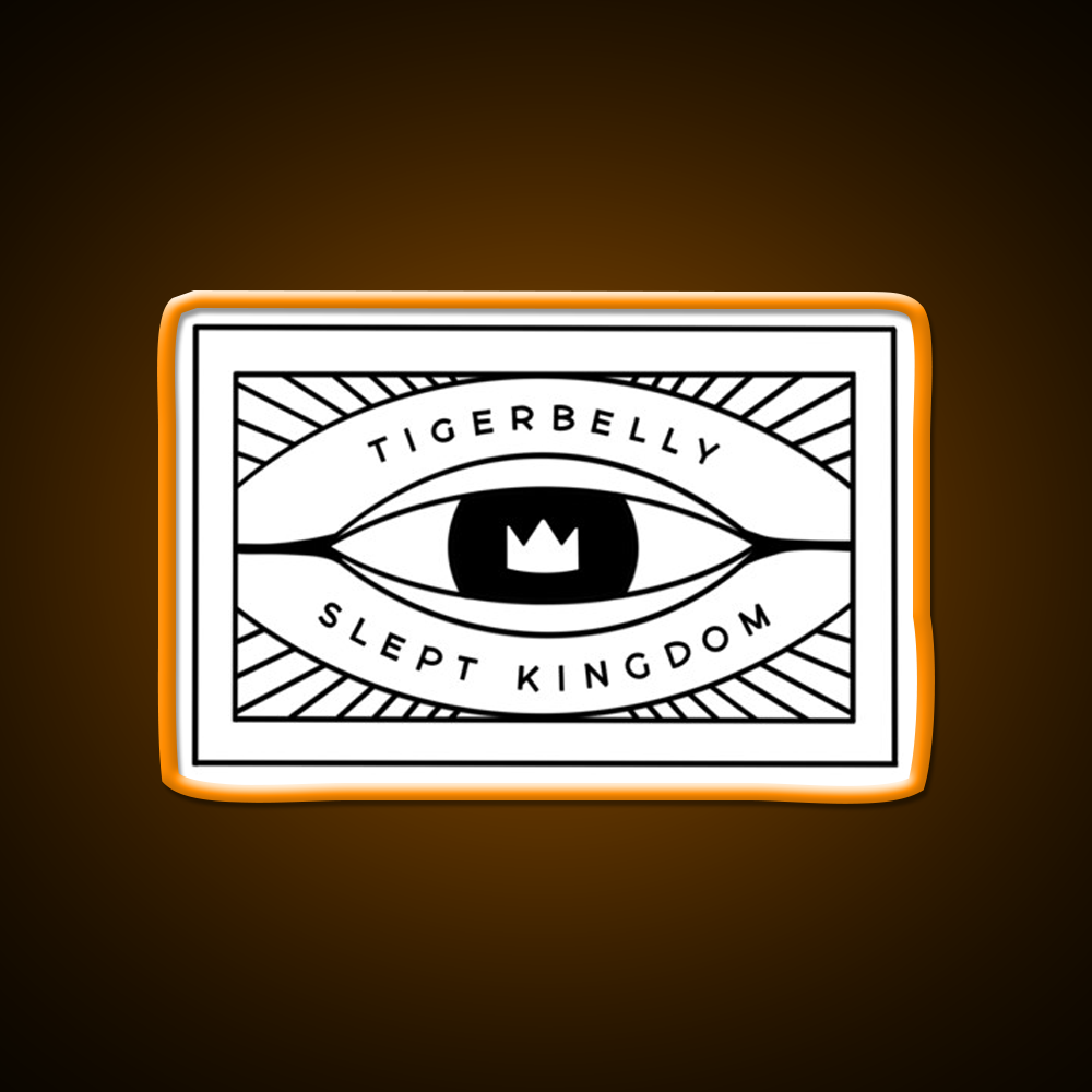 Tiger Belly Slept Kingdom Podcast Logo Whiskey Drink Bar Led Neon Sign Rgb Color