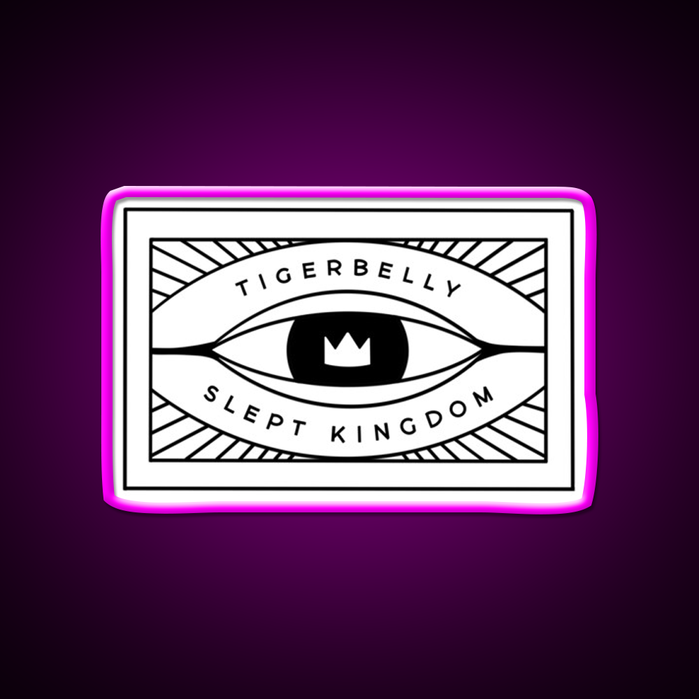 Tiger Belly Slept Kingdom Podcast Logo Whiskey Drink Bar Led Neon Sign Rgb Color