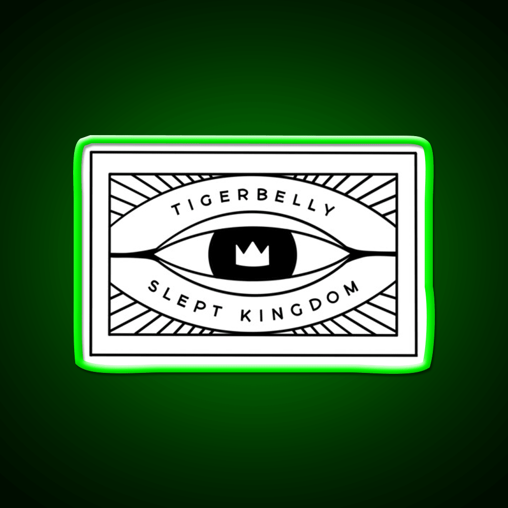 Tiger Belly Slept Kingdom Podcast Logo Whiskey Drink Bar Led Neon Sign Rgb Color - Shineneon