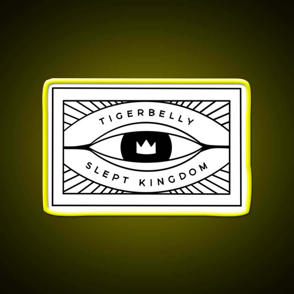 Tiger Belly Slept Kingdom Podcast Logo Whiskey Drink Bar Led Neon Sign Rgb Color