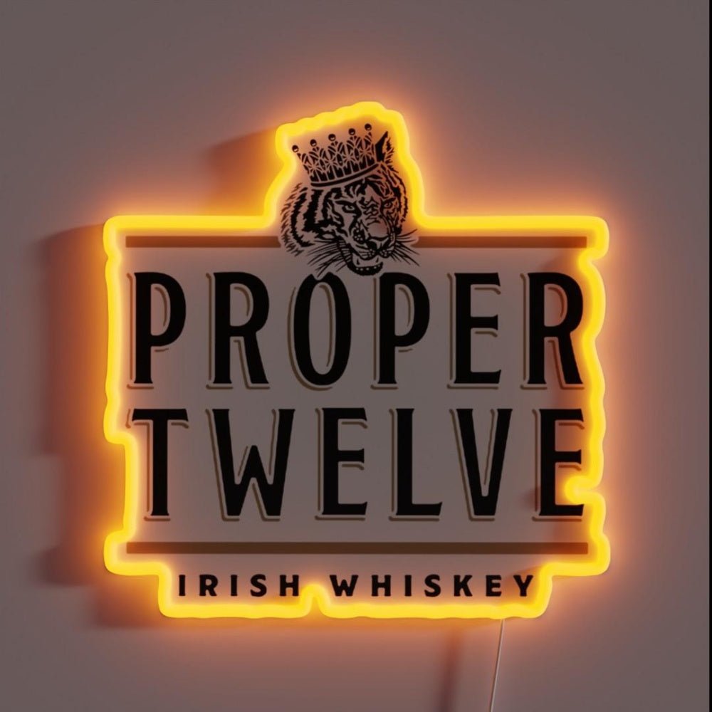 Tiger Tank Irish Whisky Rgb Led Neon Sign - Shineneon